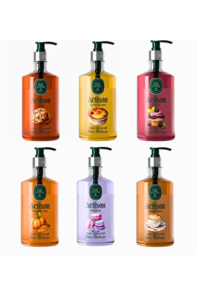 Eyüp Sabri Tuncer مجموعة صابون سائل من أرتيزان: تارت اليقطين، ماكارون، مافن، ...