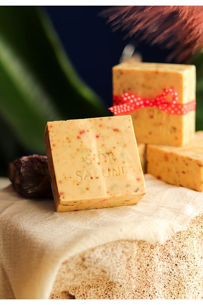 bermark Sidr Soap Musk Amber Handmade Soap with Natural Herbal Oils 1 kg 7 Pieces Soap