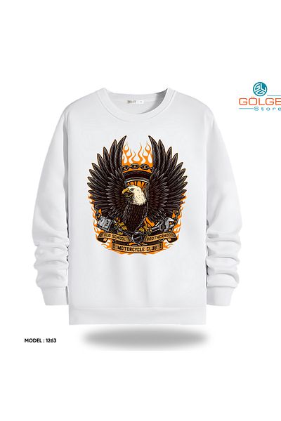 Gölge Store Μεταφερείτε την ψυχή του κινητήρα στο φούτερ! |   Φούτερ Crew Neck Unisex Slimfit