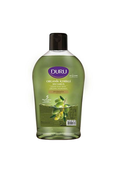 Duru Olive Oil Liquid Soap with Organic Content 1500 ml 3 Pcs