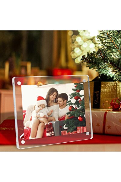 Trend Pleksi Mıknatıslı Pleksi Fotoğraf Çerçevesi (ŞEFFAF 2 ADET)