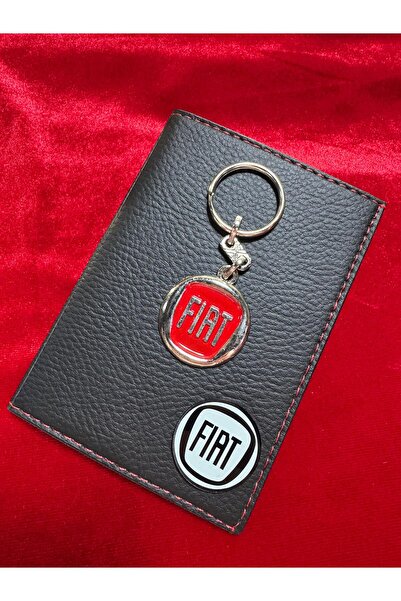 ATTA PAZARLAMA سلسلة مفاتيح وحامل ترخيص من الجلد الأسود من زجاج شبكي منقوش، و...