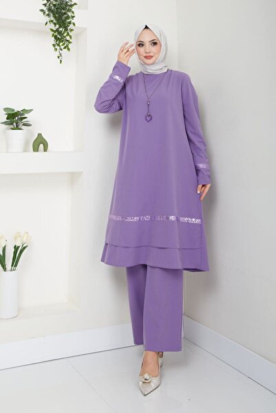 Ayşe Melek kadın moda tesettür giyim abiye takım elbise 2680