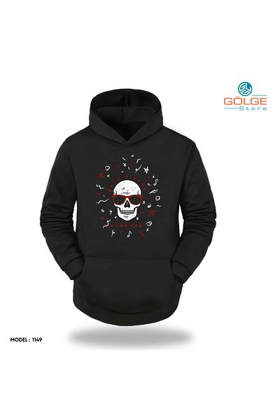 Gölge Store Infinite Rock Spirit: Metallica Image Sweatshirt Now in Stock |   Hooded Unisex Slimfit Sweatshirt