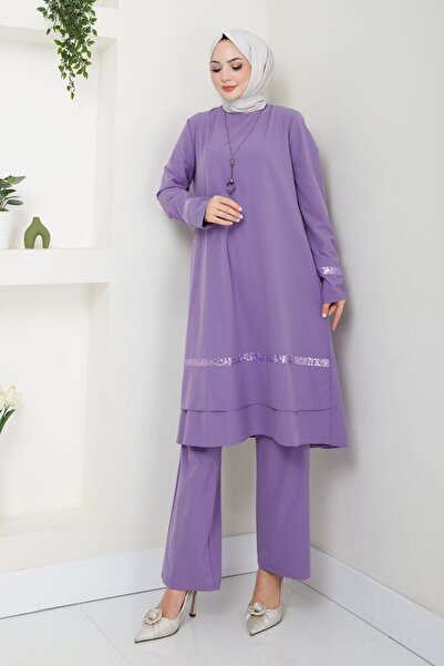 Ayşe Melek kadın moda tesettür giyim abiye takım elbise 2680