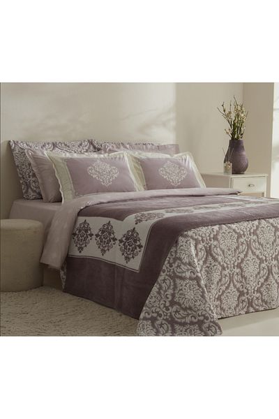 Karaca Karaca Home Timeless 8-teiliges Hochzeitsset Aubergine