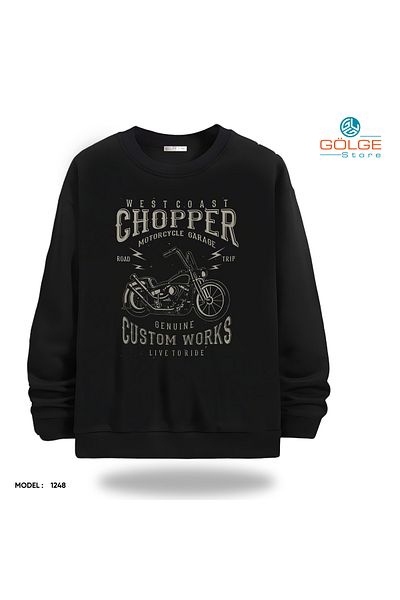 Gölge Store Carry Your Motor Soul on Sweatshirt! |   Crew Neck Unisex Slimfit Sweatshirt