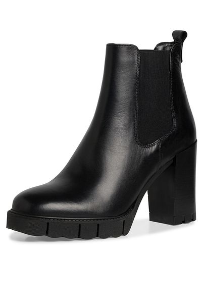 Tamaris Tamaris Black Booties Womens Shoes