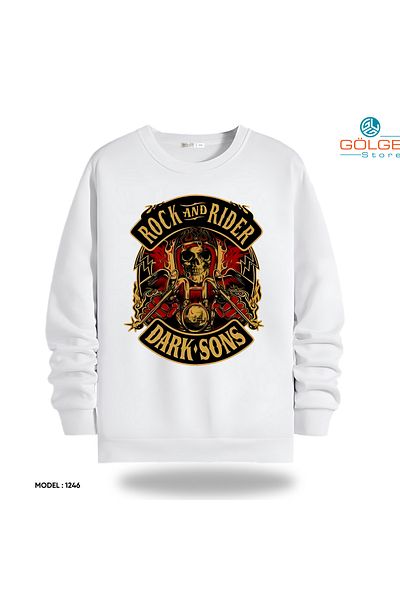 Gölge Store Carry Your Motor Soul on Sweatshirt! |   Crew Neck Unisex Slimfit Sweatshirt