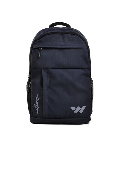 WALKWAY Navy Blue Unisex School Bag