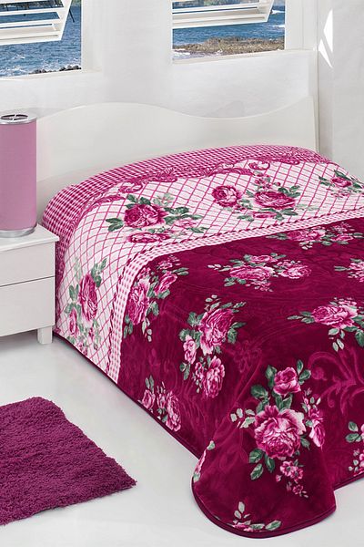Sarar Wellsoft 4 Kg Rosery Blanket - Double