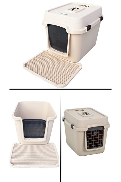 SENNEDİLERSEN Alfa XXL 3 Fonksiyonlu Ultra Lüx Kapalı Kedi Tuvaleti ve Kedi ,...