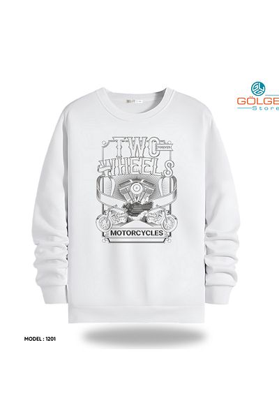 Gölge Store Carry Your Motor Soul on Sweatshirt! |   Crew Neck Unisex Slimfit Sweatshirt