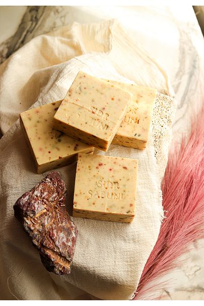 bermark Sidr Soap Musk Amber Handmade Soap with Natural Herbal Oils 1 kg 7 Pieces Soap