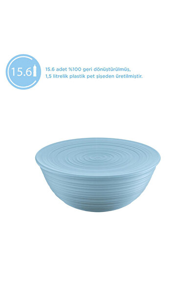 GUZZİNİ Guzzini Tierra Xl Kapaklı Salata Kasesi Mavi