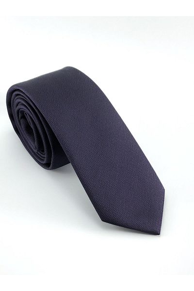 PİERRONİ Plum Slim Tie