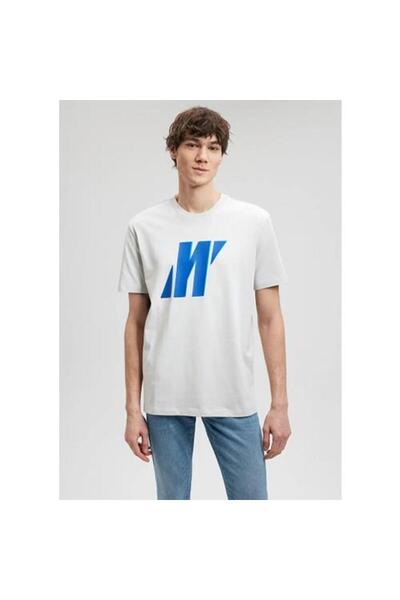 Mavi Erkek Gri M0612175-70080 Logo Baskılı Pro T-Shirt
