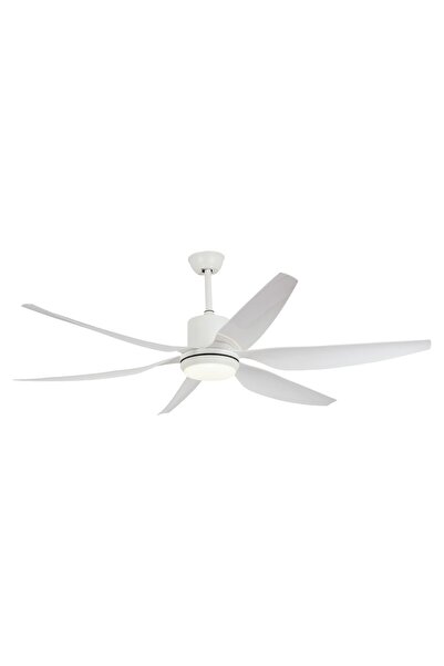Oğuzhan Alaçatı Dc Motor Beyaz - 168 Cm. Aydınlatmalı Ve Uzaktan Kumandalı Ta...