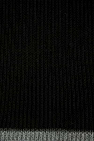 CHUBA Black Thessaloniki Knit Scarf Beanie Set for Kids Ages 7-9 and 10-12 - Chkıds106