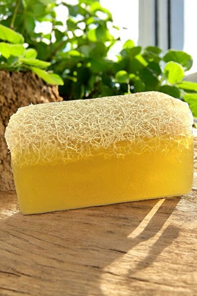 EM AMANOS BEAUTY Doğal Kabak Lifli Bıttım Özlü Sabun Cilt Pürüzlerini Azaltır Tahrişi Hafifletir Sivilce Karşıtıdır