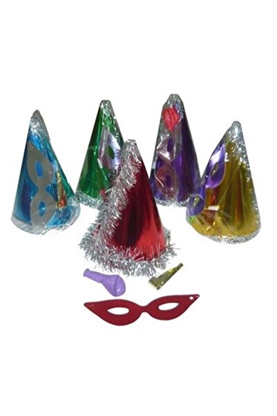 TURKUAZ PARTY Katyon Set Şapka