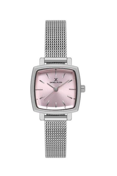 Daniel Klein Dk.1.13726-2 Minimal Tasarım Suya Dayanıklı Hasır Kordon Metalik Renk Kadın Kol Saati