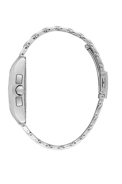Daniel Klein DKE.1.10679-3 Exclusive Men's Sleeve - Metallic Gray, Rectangular Case, All Functions Active