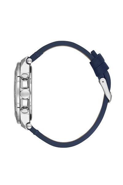 Daniel Klein Dk.1.13744-2 Exclusive 5 Atm Water Resistant Navy - All Functions Active Leather Cord