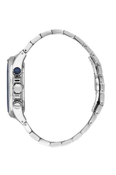 Daniel Klein Exlusive Men's Wristwatch, Metallic Color Steel Finish and All Functions Active