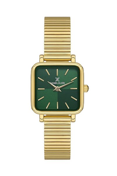 Daniel Klein Dk.1.13474-6 Çelik Kaplama Bombeli Takvim Altın Renk Kadın Kol Saati