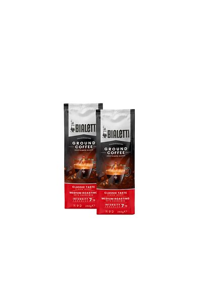 Bialetti Classico Coffee - 2 Pieces 250 Gr Ground