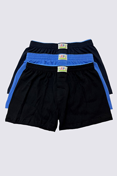 Arma Yıldız Comfortable Cut Cotton Boxers for Boys - Pack of 3 Colorful