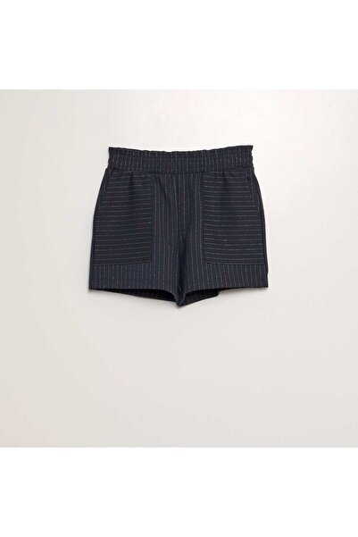 KIABI Shorts with shiny threads BLUE