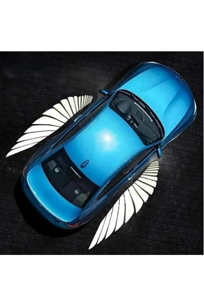 OEM Mirror Six Angel Wing Light Compatible with Peugeot 508 Vehicle