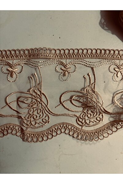 Butik Güpür Osmanlı Turası desen 9 metre boy 14 cm en imza tekstil Fransız da...