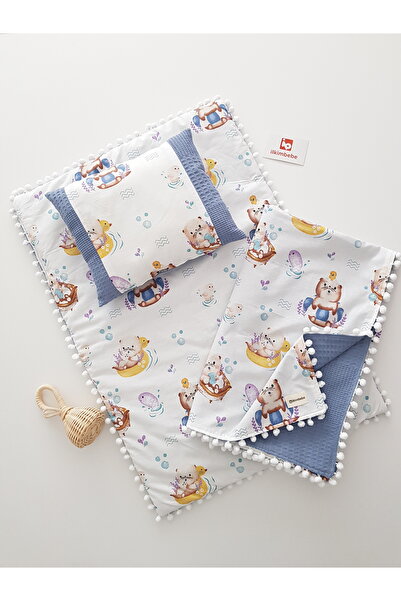 Baby Diaper Set with Blanket, Cushion , Muslin, Baby Pillow, Newborn, Crib , Baby Products