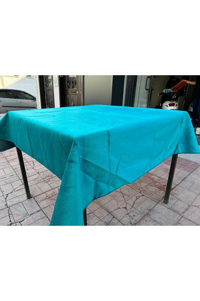 ŞAMPİYON TİCARET Velvet Okey Tablecloth 140Cmx140Cm