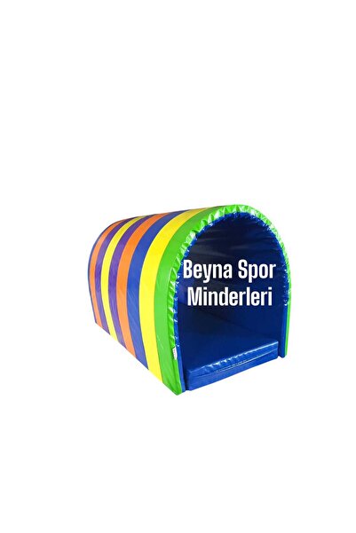 Beyna Minder Jimnastik Minder Gökkuşağı Tünel120*80*80cm 120*60*10cm