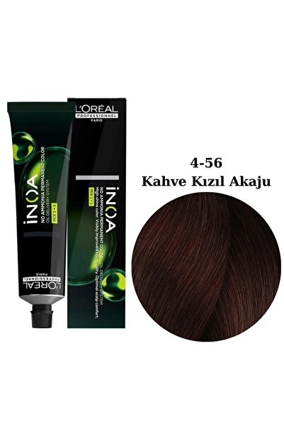 İNOA İnoa Saç Boyası 60ml. 4-56 Kahve Kızıl Akaju
