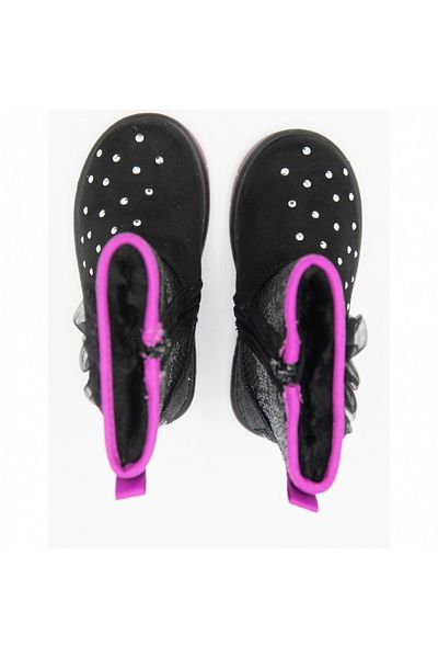 SKECHERS Boty Skechers Twinkle Toes Glitzy Glam, Černá, Dětské