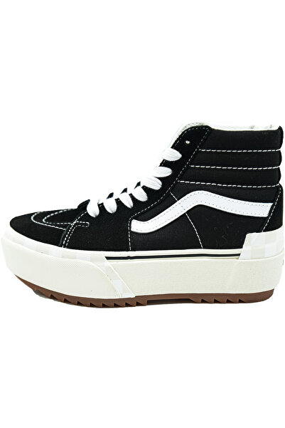 Vans Αθλητικά παπούτσια με πλατφόρμα Sk8-Hi Stacked, Μαύρο, Γυναικεία