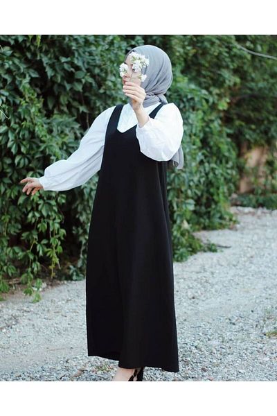 CNG MODA Hijab V Neck Belted Unlined Gilet