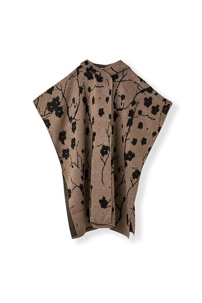 Uludağ Triko Mink Embossed Hooded Shower