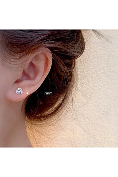 MRK Mini Zirkon Taş Hediye Küpe