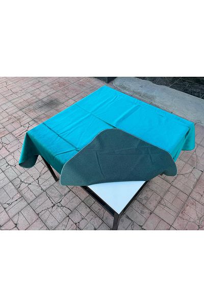 ŞAMPİYON TİCARET Velvet Okey Tablecloth 140Cmx140Cm