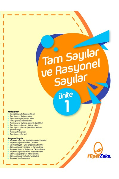 HiperZeka 2026 7. Sınıf Hiper Matematik Konu Anlatımlı & Etkinlikli Soru Bankası | Serkan Akça