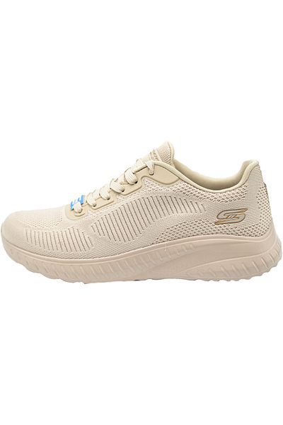SKECHERS Tenisky Skechers Bobs Squad Chaos-face Off, Béžové, Dámské
