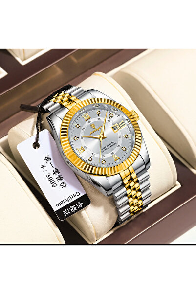 OLEVS Datejust, klasik zarafet tanımını POEDAGAR yeni sezon lüx erkek kol saati