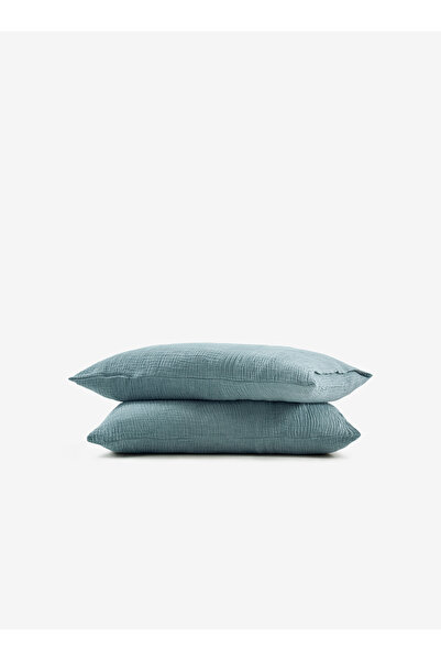 Barine Koza Yastık Kılıfı 2'li Set Yeşil 50x90 cm