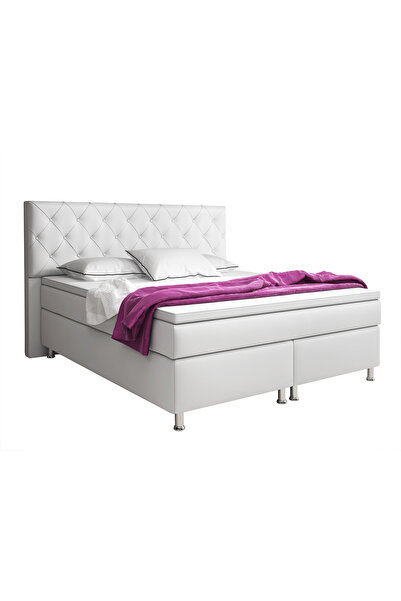 interbed Turin Suni Deri 3 Lü Set (YATAK BAZA BAŞLIK)180x200 (KAPALI BAZA OTE...